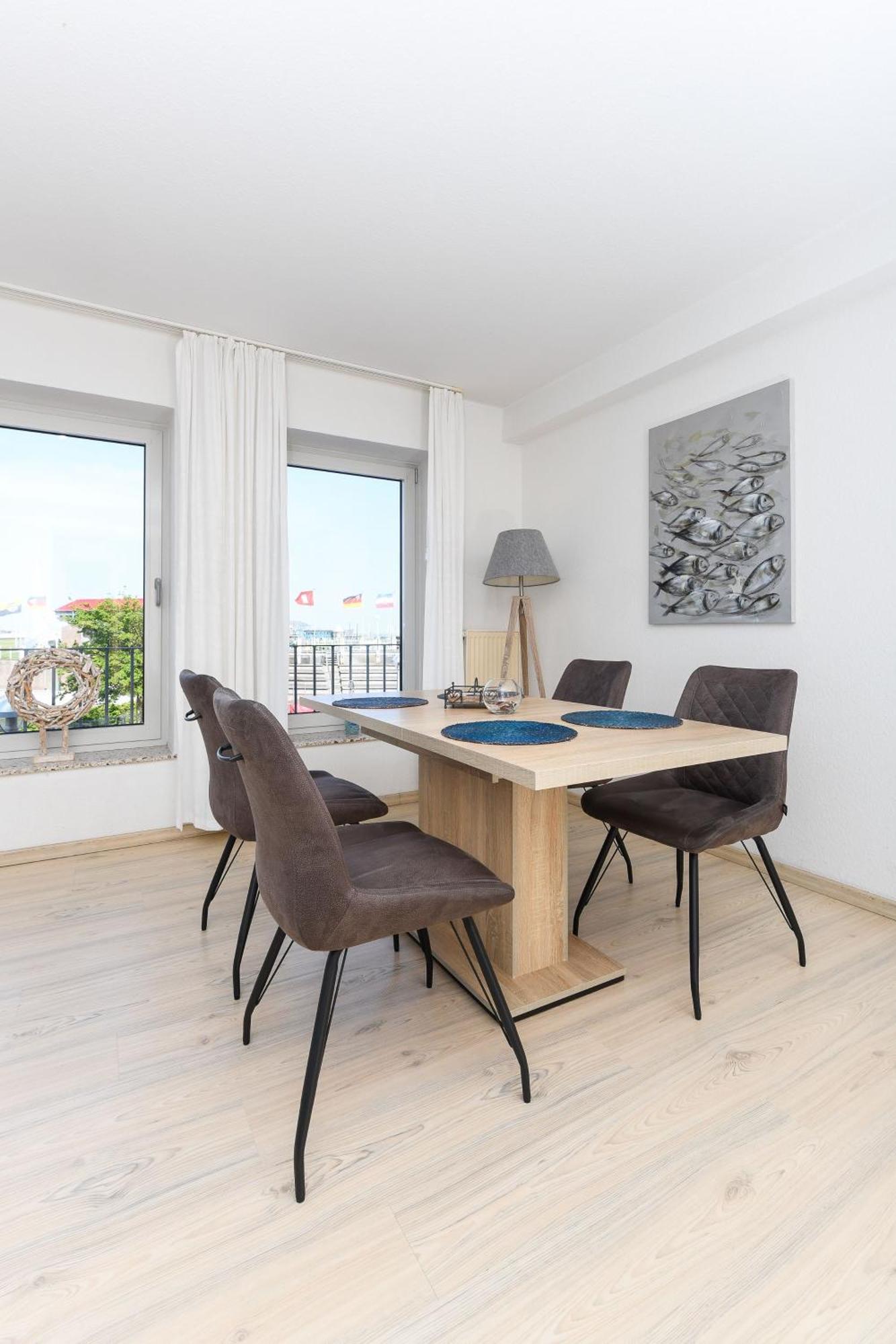 Haus Hafenblick Apartment Bensersiel Exterior photo
