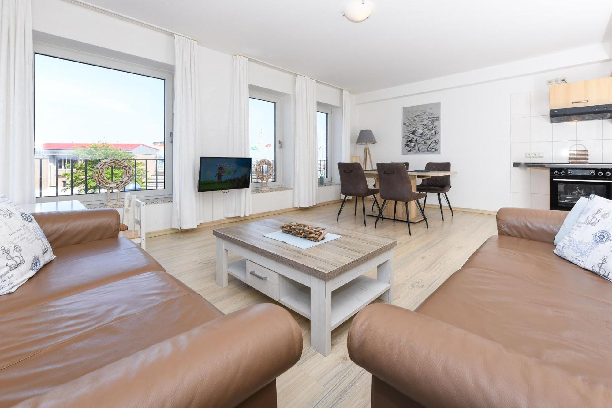 Haus Hafenblick Apartment Bensersiel Exterior photo