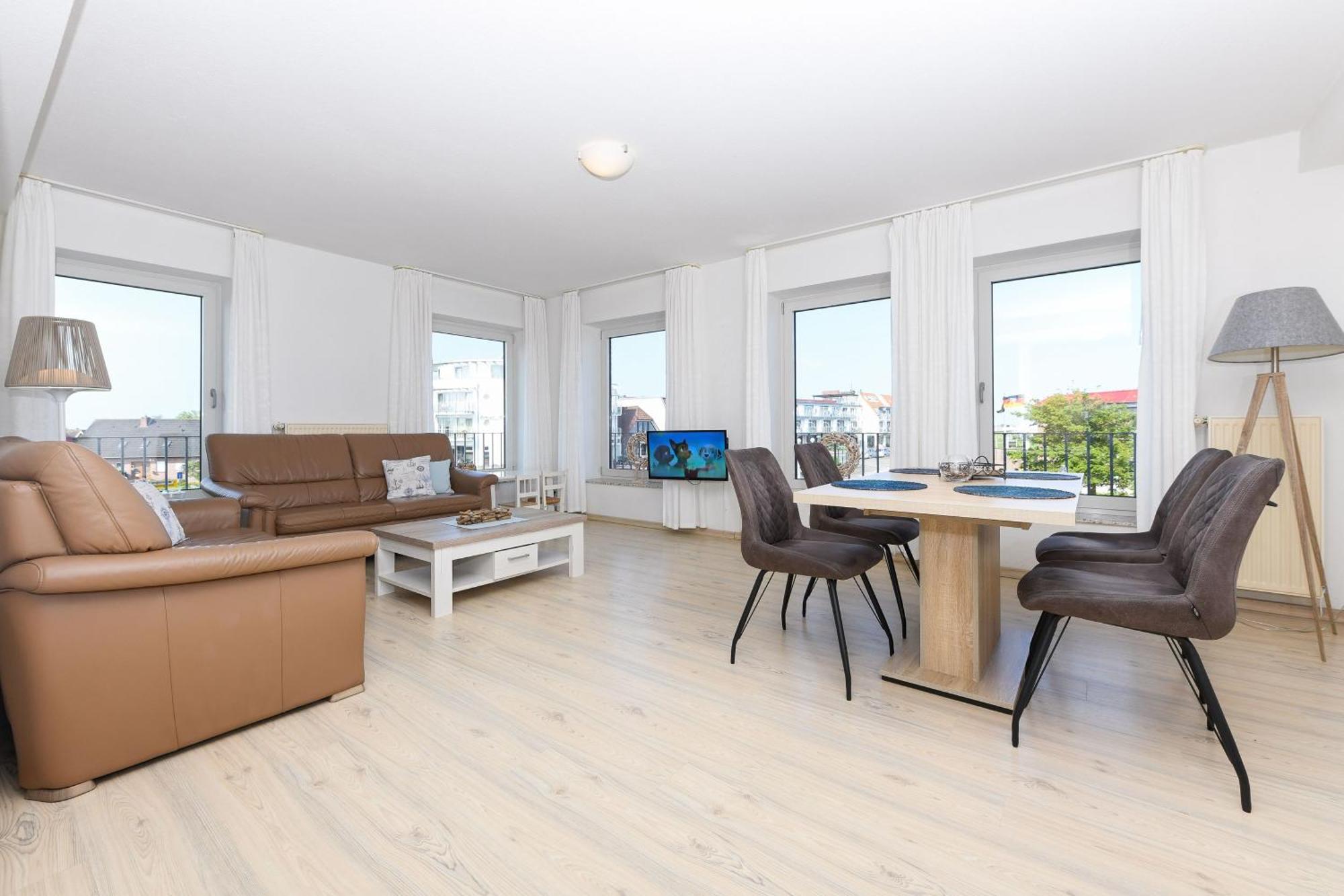 Haus Hafenblick Apartment Bensersiel Exterior photo