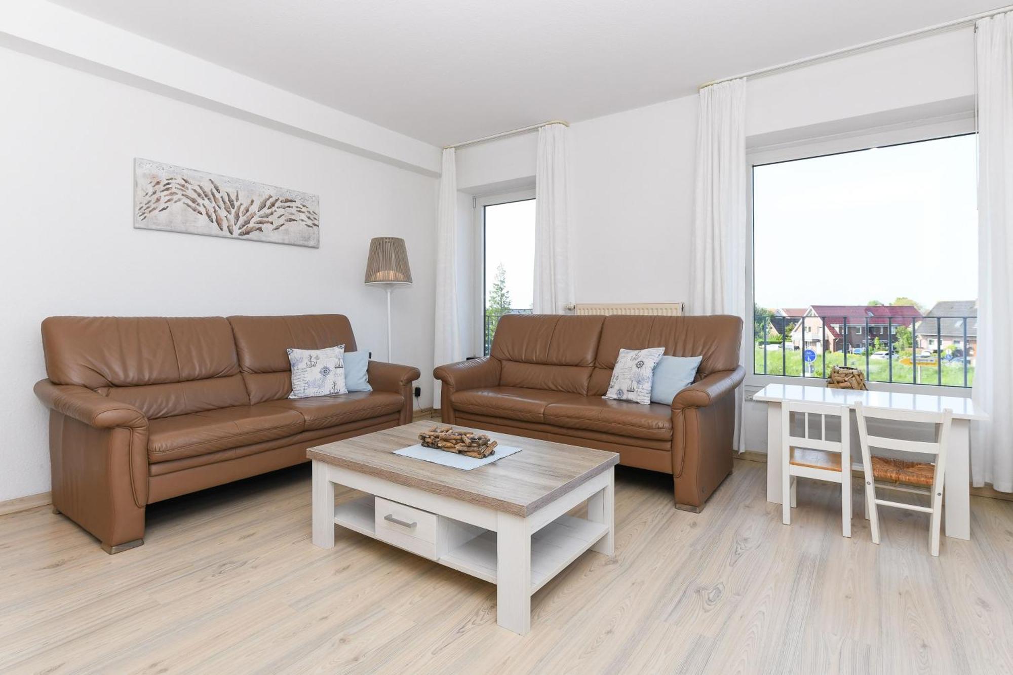 Haus Hafenblick Apartment Bensersiel Exterior photo